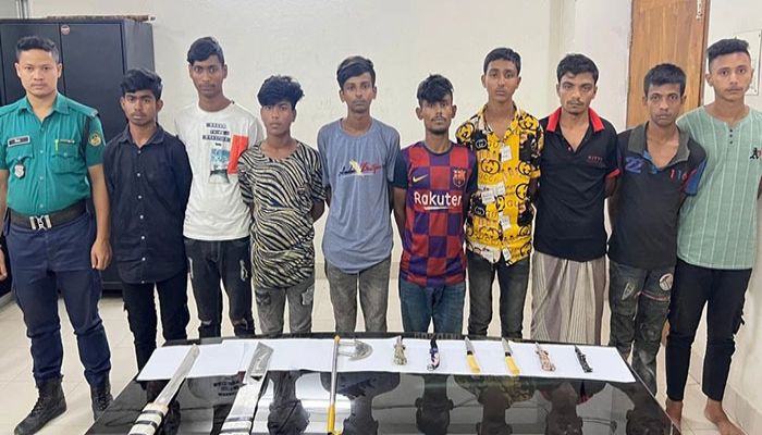 9 ‘Robbers’ Arrested in Gazipur 