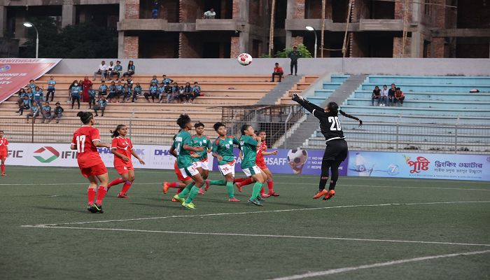Bangladesh U-15 Eve Team Go Down 1-0 to Nepal