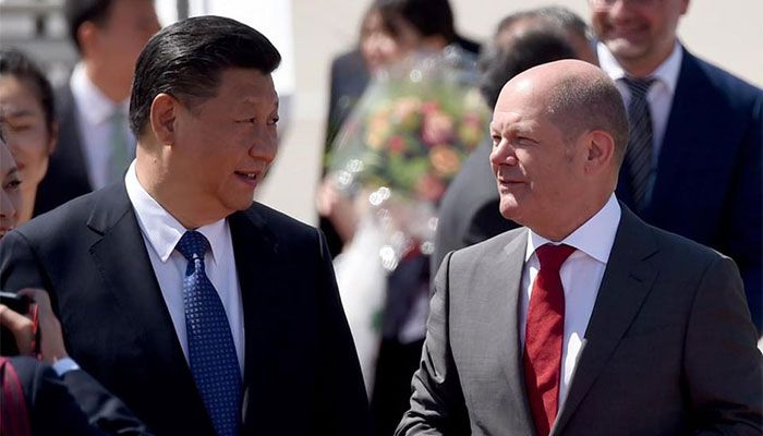Germany's Scholz Arrives in China to Boost Economic Ties