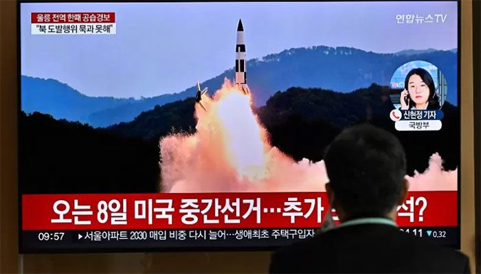N Korean Missile Lands Close to S Korean Waters for 'First Time'