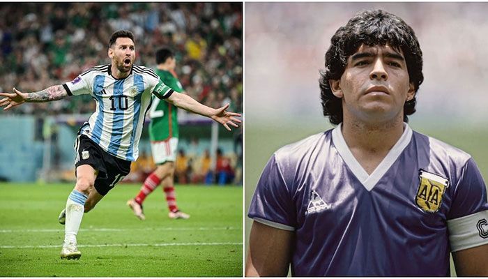 Messi Nourishes Dream of Matching Maradona's Tall Argentina Legacy 