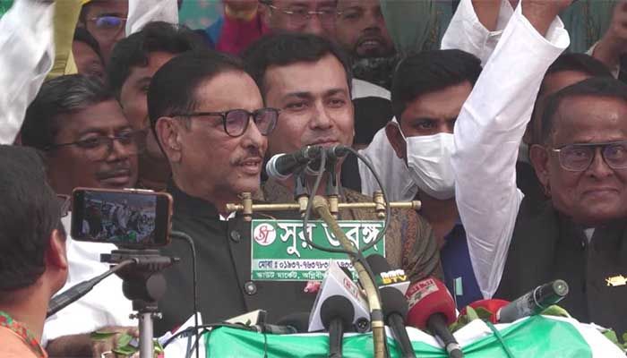 Quader Asks BNP to Shun Demand of Caretaker Govt Restoration