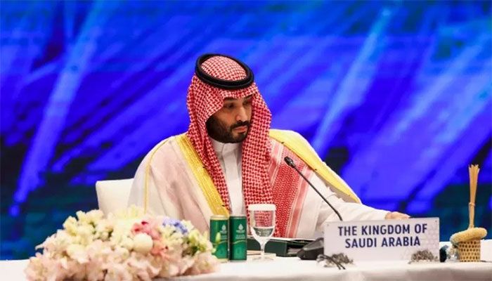 Saudi Crown Prince Mohammed bin Salman attends the "APEC Leaders' Informal Dialogue with Guests" event during the Asia-Pacific Economic Cooperation (APEC) summit in Bangkok on November 18, 2022. || AFP Photo