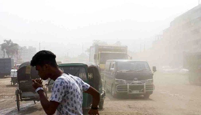 Dhaka’s Air Unhealthy This Morning