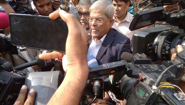 BNP General Secretary Mirza Fakhrul Islam Alamgir at Paltan || Photo: Collected 