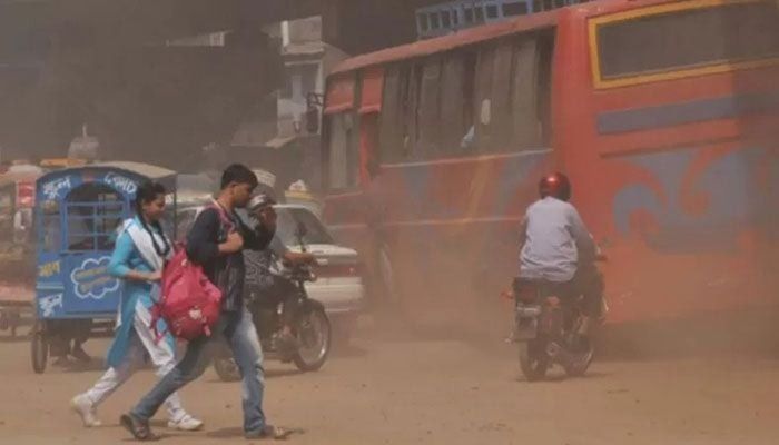 Dhaka Air World’s Most Polluted This Morning  