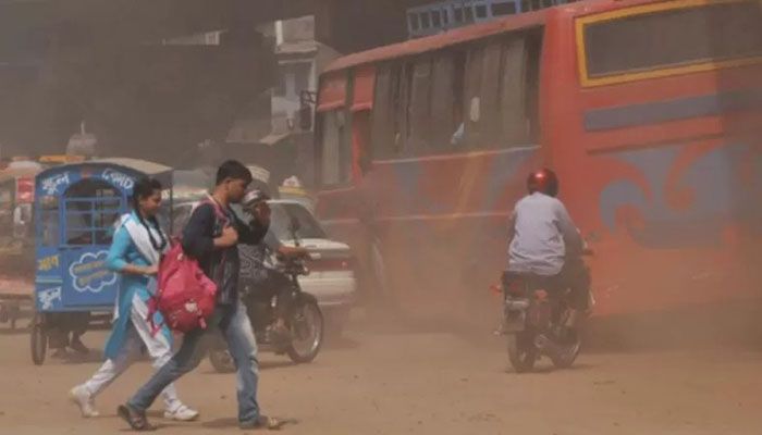 Dhaka’s Air World's Most Polluted on Holiday Morning 