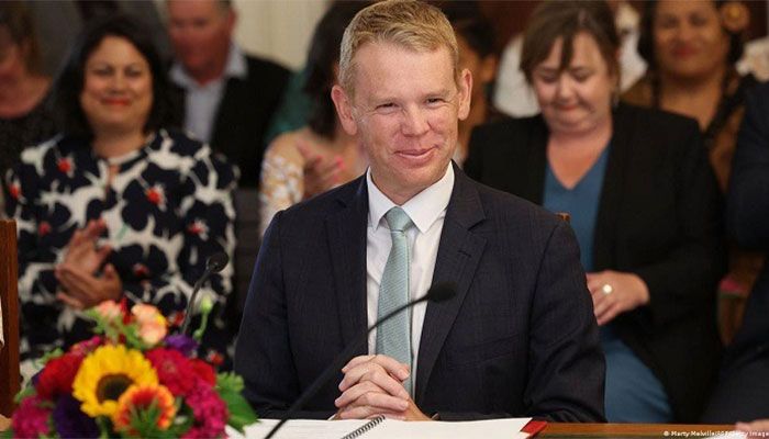 Hipkins Sworn In As New Zealand PM  
