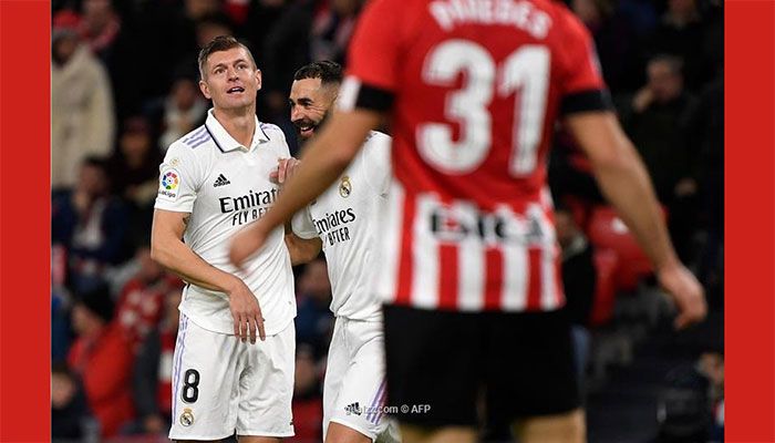 Benzema And Kroos Fire Madrid to Athletic Bilbao Win 