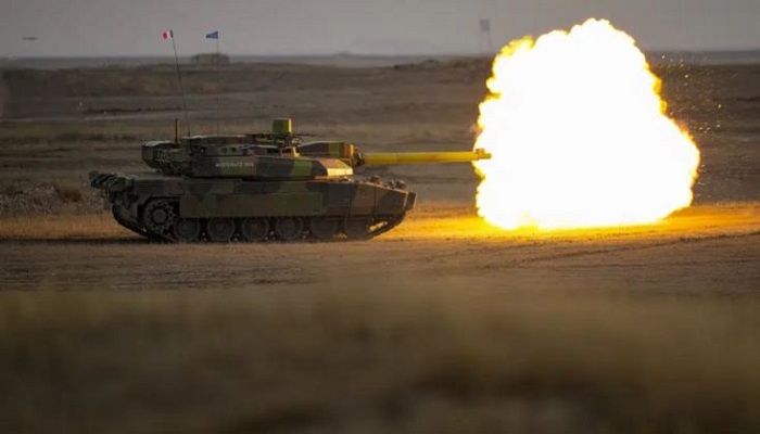 French Leclerc main battle tanks || Photo: Collected 