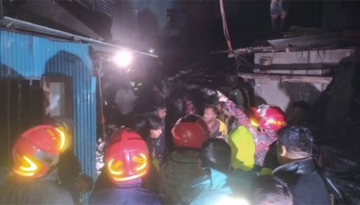 30 Shops Gutted in Noakhali Fire  