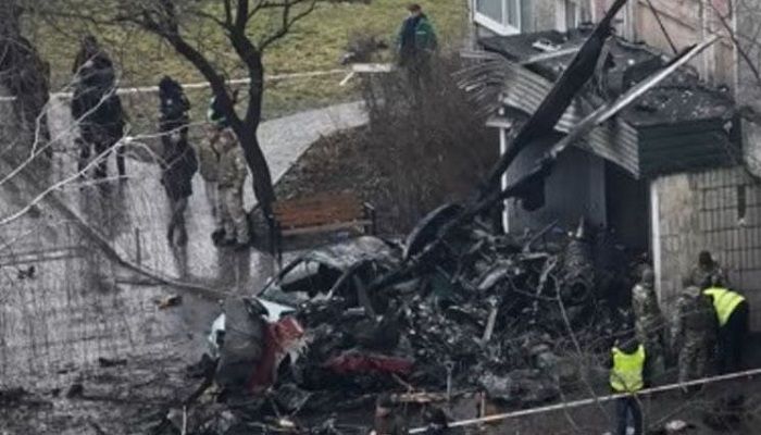 Ukraine Investigates Helicopter Crash That Killed Interior Minister