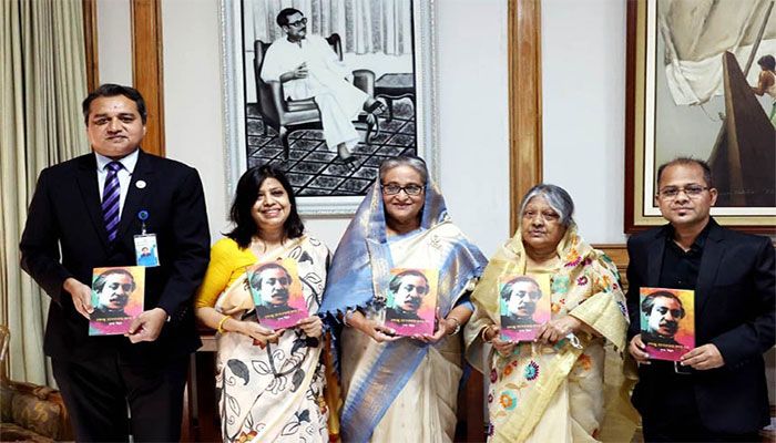 PM Unveils Book on Bangabandhu  
