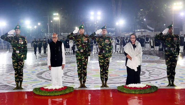 President, PM Lead Nation in Paying Tribute to Language Movement Heroes 