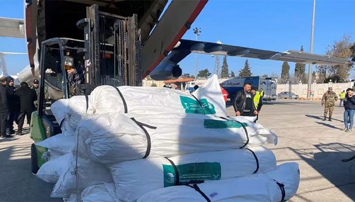 Saudi Plane Carrying Aid Lands in Syria, First in Decade  