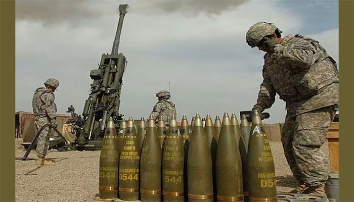 US awards $522 mn contracts for artillery shells for Ukraine 