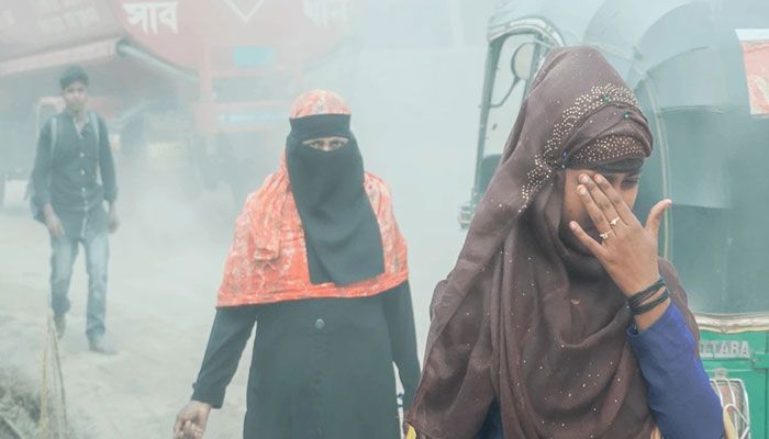 Dhaka Air World’s Most Polluted This Morning 