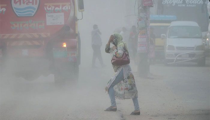 AQI: Dhaka’s Air Still Unhealthy This Morning  