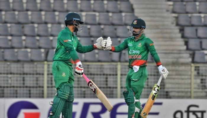 Tamim Iqbal and Liton Das left the field after confirming dominating 10 wickets victory over Ireland || Photo: Collected 
