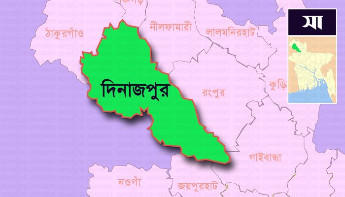 Three Killed in Dinajpur Road Accident  