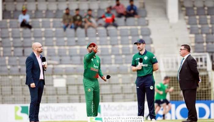 Miraz Replaces Yasir As Tigers Bowl in 3rd ODI against Ireland