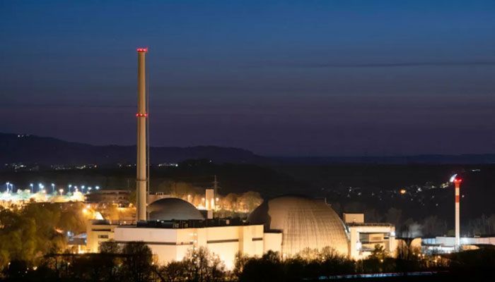 The nuclear power plant in Neckarwestheim, southern Germany, is seen on April 9, 2023 || AFP Photo
