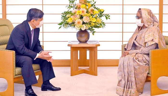 PM Sheikh Hasina Meets Emperor Naruhito 