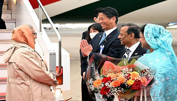 PM Hasina Reaches Tokyo to Begin Four-Day Official Visit to Japan 