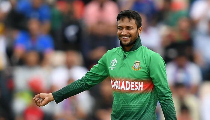 Shakib Nominated for ICC Player of the Month Award