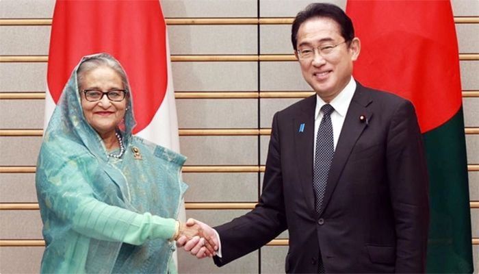 Prime Minister Sheikh Hasina with her Japanese counterpart Fumio Kishida || Photo: Collected 