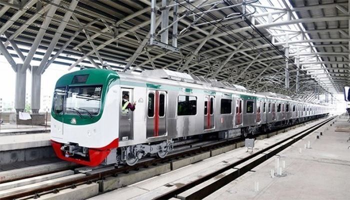 Dhaka Metro Rail to Operate from 8 am to 2 pm Starting Today  