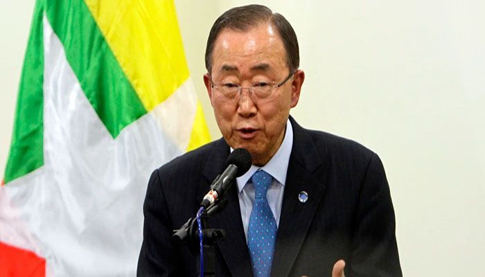 Ex-UN Secretary-General Ban Ki-moon On Surprise Myanmar Trip  