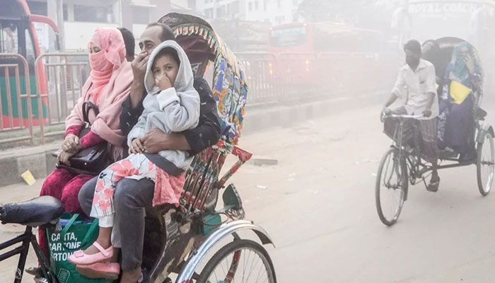 Dhaka’s Air Unhealthy for Sensitive Groups This Morning 
