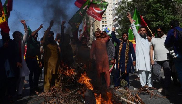 Protest Erupts Across Pakistan after Imran Khan's Arrest