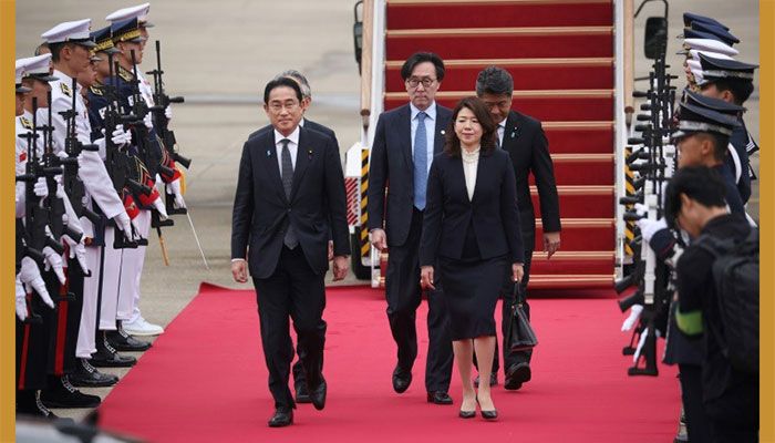 Japanese PM Arrives in South Korea for Landmark Summit 