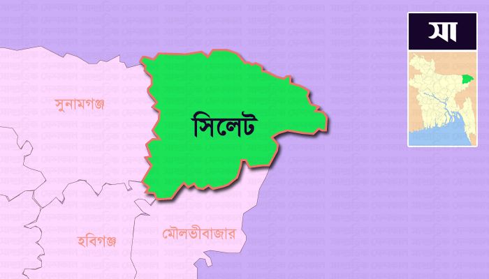 Sylhet  District Map 