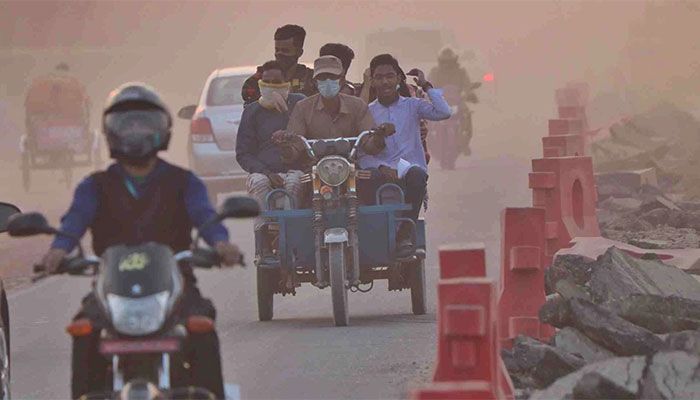 Dhaka’s Air Quality ‘Unhealthy’ Friday Morning 