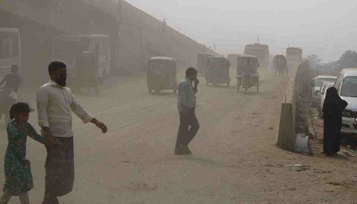 Dhaka’s Air 4th Most Polluted in the World This Morning    