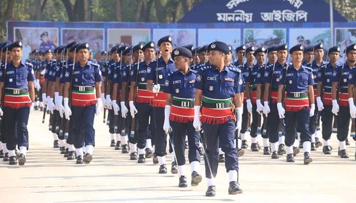 37th SI (Cadet Batch) Passing-out || Photo: From the gallery of Bangladesh Police Academy 