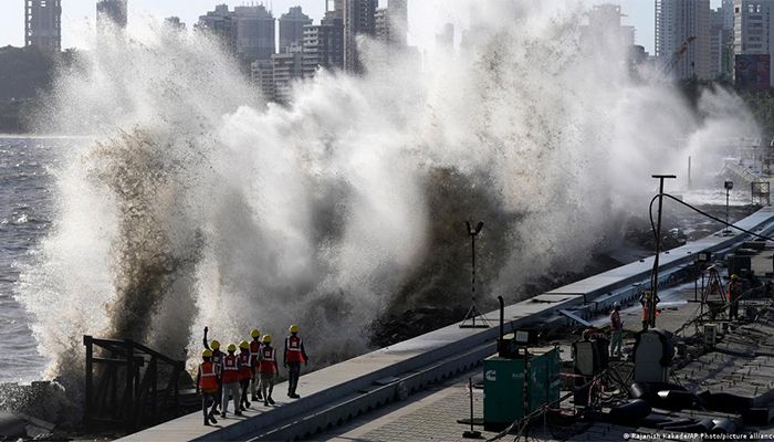 Three boys drowned off the coast of Mumbai city during high tide || AP Photo