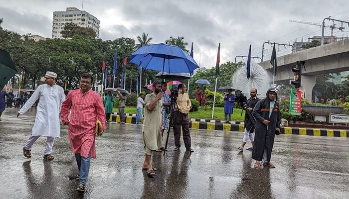 Muslims Celebrate Eid-ul-Azha amid Heavy Rainfalls 