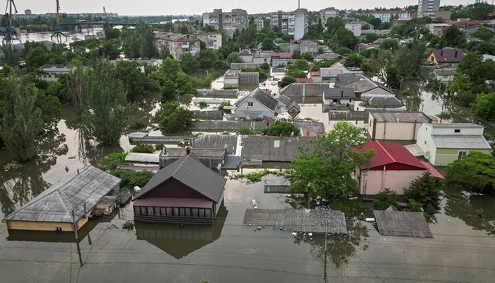 Flooding Over 600 Square Kilometres after Kakhovka Dam Breach: Ukraine