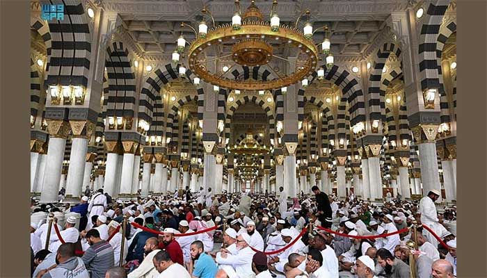 More Than 718,000 Pilgrims Arrive in Madinah for Hajj 