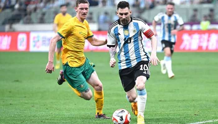 Messi Scores Rapid Goal As Argentina Down Australia 