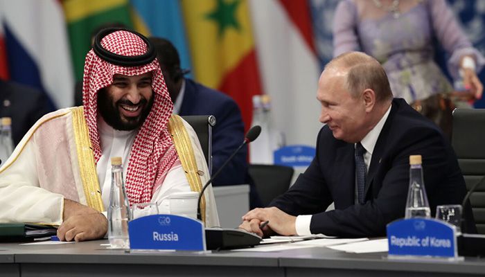 Russia's Putin and Saudi Crown Prince Discuss Trade, Economic Ties