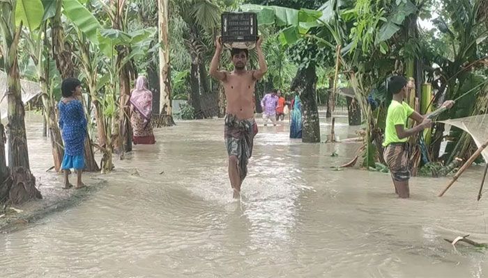 Kurigram Flood Conditions Improve as Rivers’ Water Levels Drop
