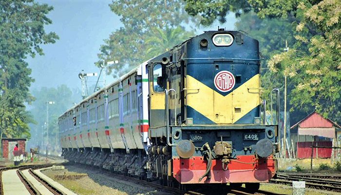 Dhaka's Rail Link Suspened with Rest of The Country