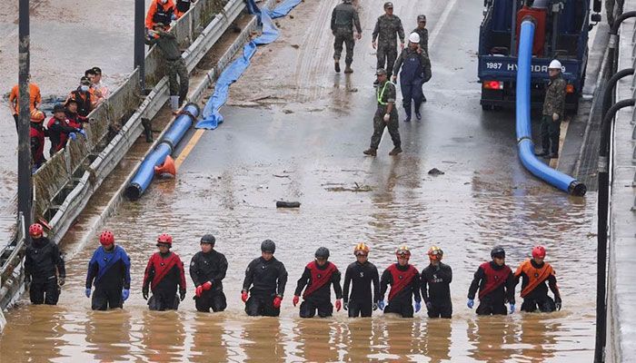 South Korea Flood Death Toll Rises to 40
