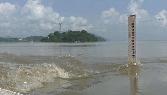 Brahmaputra Water Overflows in Gaibandha, Flooding River Basin Areas