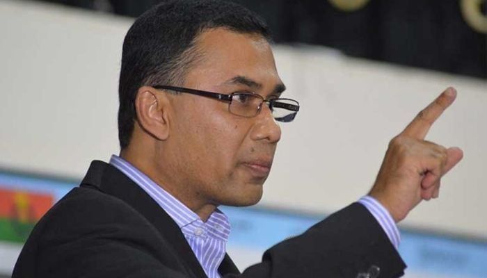Broadcasting of Tarique Rahman speech in media and social media banned